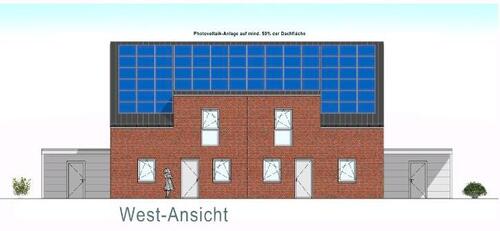 Foto - NEUBAU Moderne Massivbau KfW55 Standard Doppelhaushälfte I Lohne