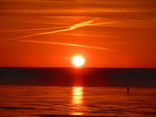 Foto - Ferienwohnung Nordsee Seeblick Sauna Strandkorb sofort frei
