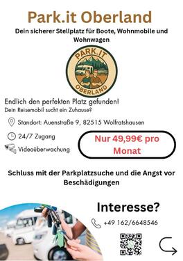 Foto - Stellplatz für Wohnmobile, Wohnwägen, Boote, Autos,...