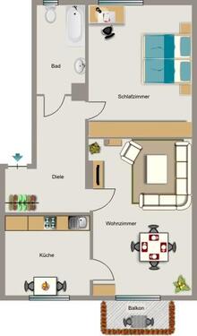 Foto - Etagenwohnung zur Miete in Essen