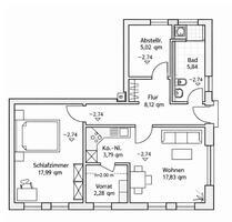 Souterrainwohnung in Laer - 625,00&nbsp;EUR Kaltmiete, ca.&nbsp; 56,00&nbsp;m&sup2; in Laer (PLZ: 48366)
