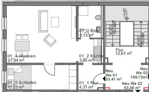 Foto - Etagenwohnung in Sondershausen
