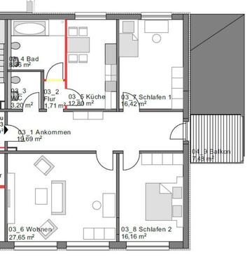 Foto - Etagenwohnung in Sondershausen