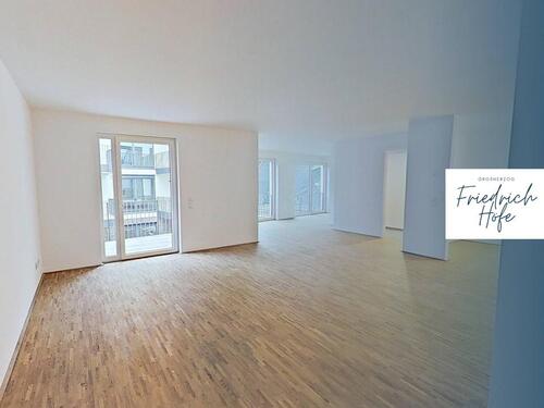 Foto - Wohntraum: 3-Zimmer-Neubauwohnung mit Balkon und EBK im Neubauquartier 'Großherzog Friedrich Höfe'