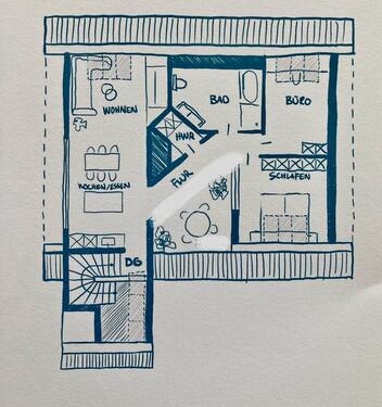 Foto - Helle neu renovierte 3-Zimmer-Wohnung