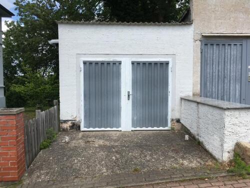 Foto - Geräumige, massive Garage mit Strom in Gernrode zu vermieten