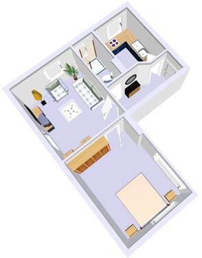 Foto - 1.5 Zimmer Erdgeschoßwohnung zur Miete in Kiel