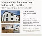 Foto - Neubauwohnung in Huisheim - 900,00&nbsp;EUR Kaltmiete, ca.&nbsp; 130,00&nbsp;m&sup2;