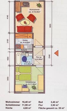 Foto - Etagenwohnung zur Miete in Limbach-Oberfrohna