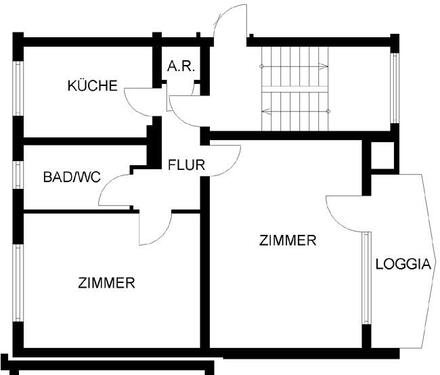 Foto - 2 Zimmer Etagenwohnung in Herne