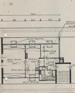 Foto - Vermietung Dachgeschosswohnung 33604 Bielefeld 48qm teilmöbliert