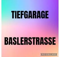 Tiefgarage in der Baslerstrasse Lörrach - Inzlingen