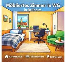 Möbliertes Zimmer 450€ all in – Bellheim