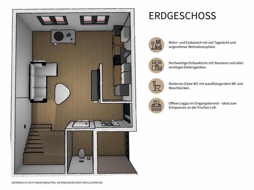 Foto - 4 Zimmer Doppelhaushälfte zur Miete in Pfungstadt