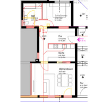 Moderne 2,5 Zimmer Wohnung - 700,00&nbsp;EUR Kaltmiete, ca.&nbsp; 70,00&nbsp;m&sup2; in Wallersdorf (PLZ: 94522)