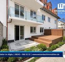 Ideal für Singles oder Paare - Erdgeschoss mit Terrasse - Hochwertige Ausstattung - Exklusives Bad - Energieeffizient wohnen im Neubau - Türkheim
