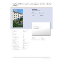 Gepflegtes 1-Zimmer-Apartment mit Loggia incl. Alpenblick in Graf - Grafing bei München