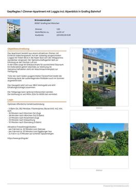 Foto - Etagenwohnung zum Kaufen in Grafing bei München