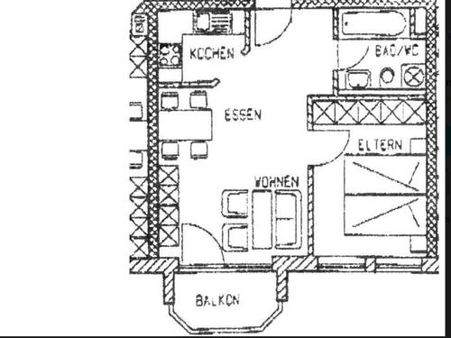Foto - 2 Zimmer Wohnung - 810,00&nbsp;EUR Kaltmiete, ca.&nbsp; 40,00&nbsp;m&sup2;