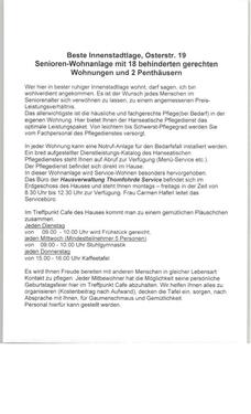 Foto - Etagenwohnung zur Miete in Bremerhaven