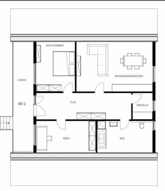 Foto - Etagenwohnung zur Miete in Bretten