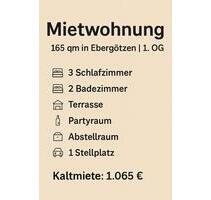 Großzügige 165-qm-Wohnung in Ebergötzen zu vermieten (1. OG)