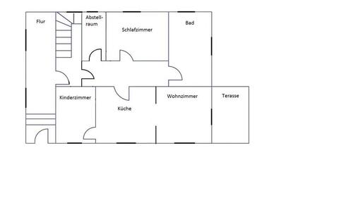 Foto - 3 Zimmer Erdgeschoßwohnung zur Miete in Luhe-Wildenau