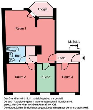 Foto - Etagenwohnung in Witten zur Miete