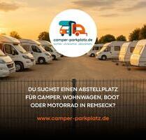 Abstellplatz für Camper, Wohnwagen, Motorrad oder Boot - Remseck am Neckar