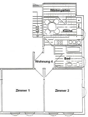 Foto - 2-Raumwohnung mit Wintergarten im Zentrum von Jena