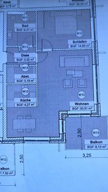 Foto - 2 Zimmer Etagenwohnung zur Miete in Rehburg-Loccum