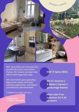 Foto - WG-Zimmer Südvorstadt Gießen - 500,00 EUR Kaltmiete,