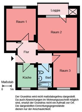 Foto - 3 Zimmer Erdgeschoßwohnung zur Miete in Kamen