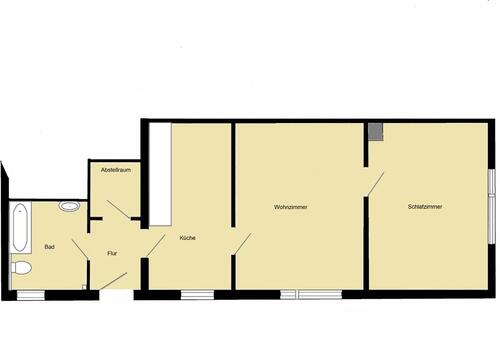 Foto - 2 Zimmer Erdgeschoß Wohnung 61qm in Alveslohe