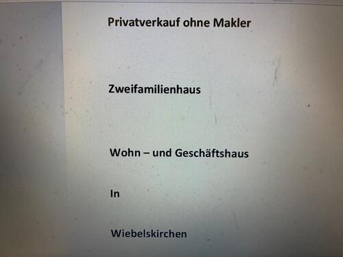 Foto - Privat verkauft Immobilien Zweifamilienhaus