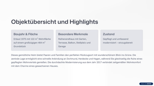 Foto - 4 Zimmer Reihenhaus zum Kaufen in Herdecke