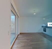 Zum Verlieben: 2-Zimmer-Neubauwohnung mit großem Balkon und moderner Einbauküche - Osnabrück Hellern