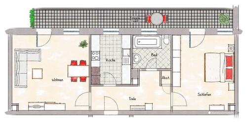 Foto - Helle 2‑Zimmer‑Wohnung in Ludwigshafen‑Süd – Ideal für Singles od