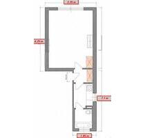 kleine Wohnung Waiblingen - 140.000,00&nbsp;EUR Kaufpreis, ca.&nbsp; 27,00&nbsp;m&sup2; in Waiblingen (PLZ: 71336) Bittenfeld