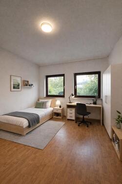 Foto - Möbliertes WG-Zimmer in Mannheim U6 – zentral & gut angebunden