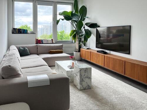 Foto - Modernes Penthouse mit großer Dachterrasse & offenem Wohnkonzept
