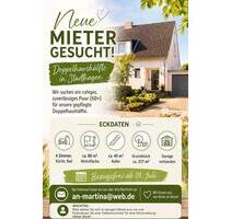 Gepflegte Doppelhaushälfte in Stadthagen,4 Zimmer, Garage