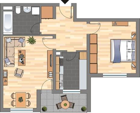 Foto - 2 Zimmer Etagenwohnung in Mayen