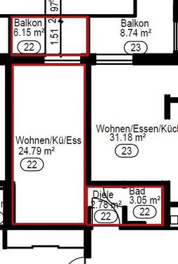 Foto - Etagenwohnung in Waldsassen zur Miete