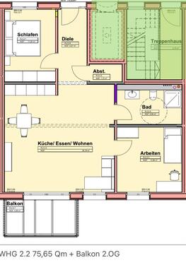 Foto - Neubau Eigentumswohnungen in Erlangen - 3-Zimmer