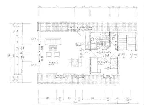 Foto - geräumige 2 Raum Wohnung im Dach