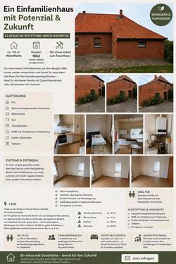 Foto - Einfamilienhaus - 95.000,00&nbsp;EUR Kaufpreis, ca.&nbsp; 110,00&nbsp;m&sup2;