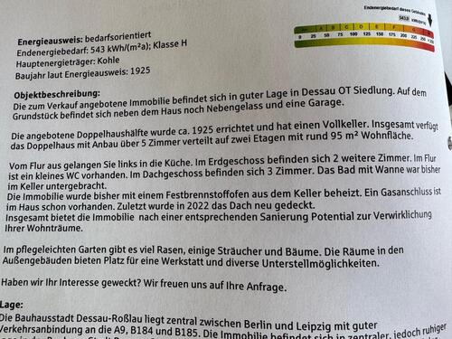 Foto - Einfamilienhaus zum Kaufen in Osternienburger Land