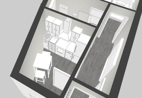 Foto - 1 Zimmer Etagenwohnung zum Kaufen in Kassel