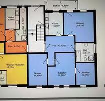 4 R. Balkon, Bestlage, EG Hochparterre, Stellplatz Garage - Drei Gleichen
